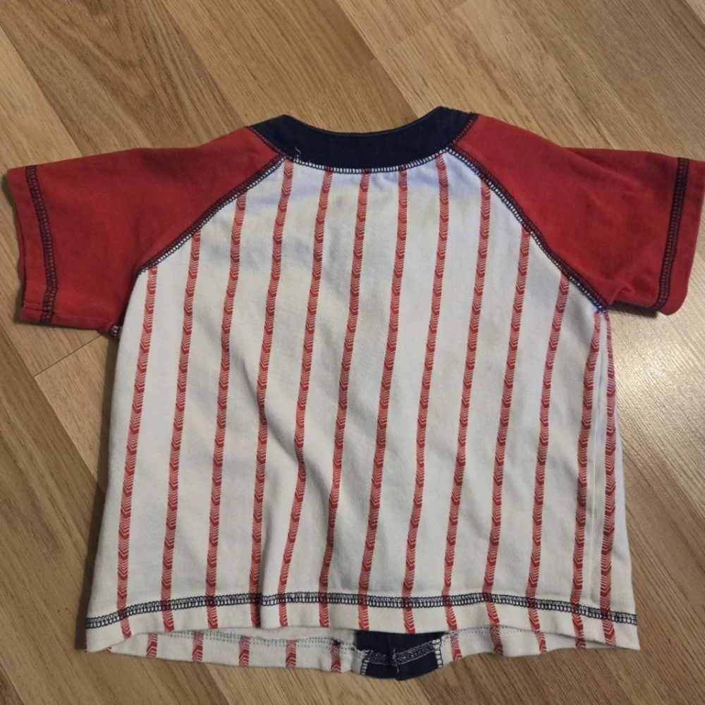 Vintage Y2K Disney Cars Lightning McQueen baseball jersey t-shirt